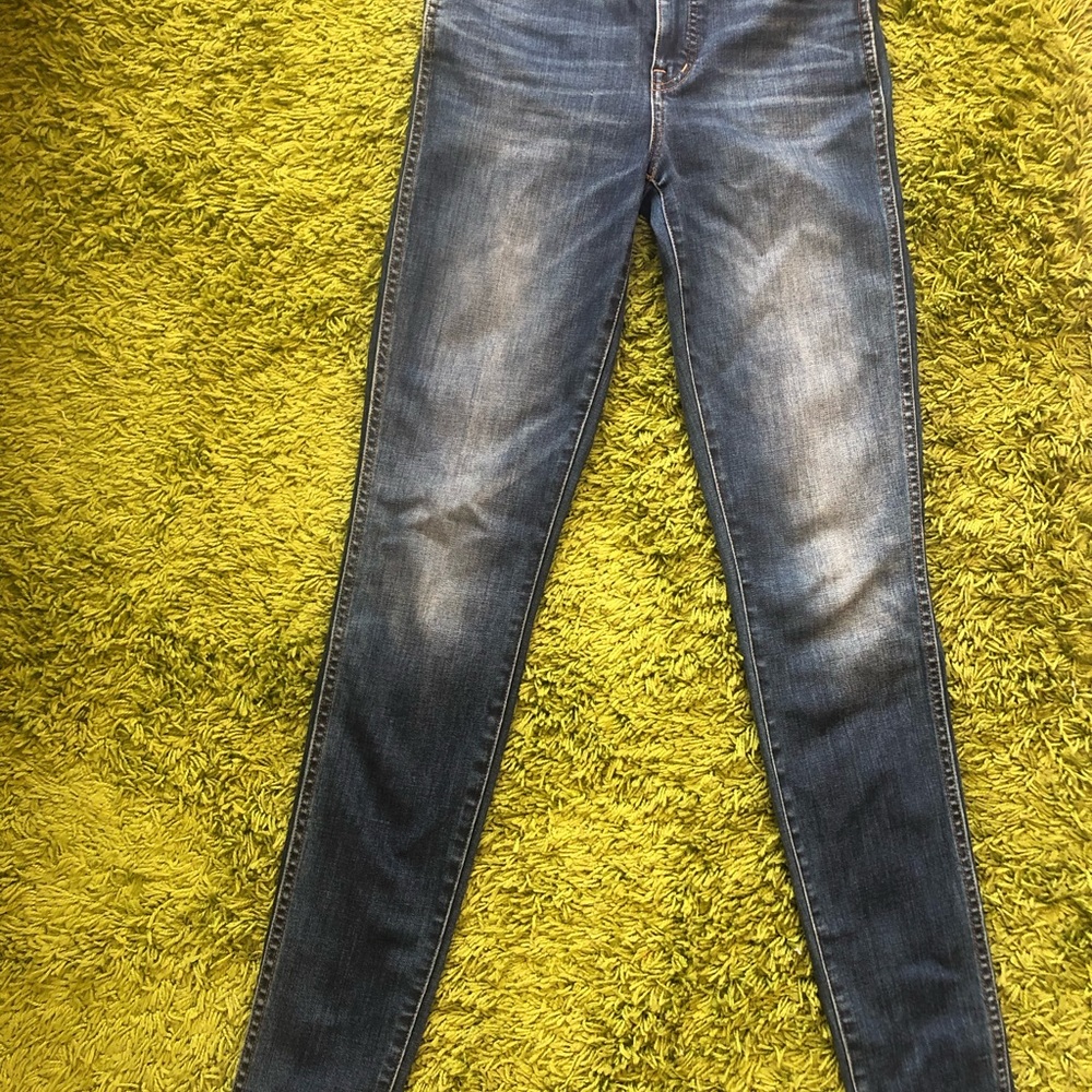 10 inch High Rise Skinny 27 tall
